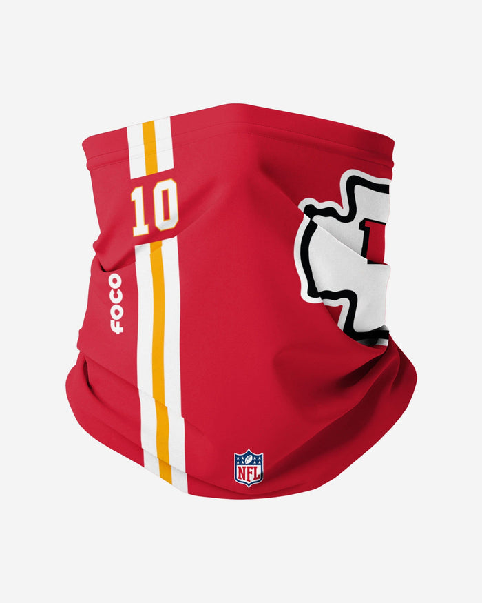 Tyreek Hill Kansas City Chiefs On-Field Sideline Logo Gaiter Scarf FOCO - FOCO.com