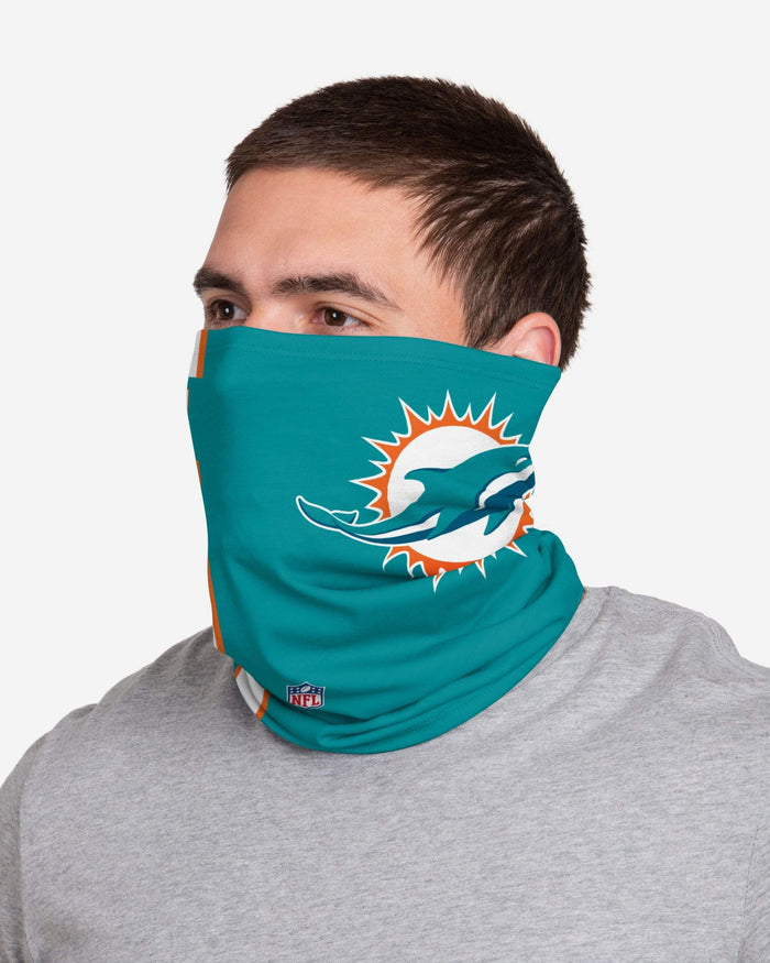 Tua Tagovailoa Miami Dolphins On-Field Sideline Logo Gaiter Scarf FOCO - FOCO.com