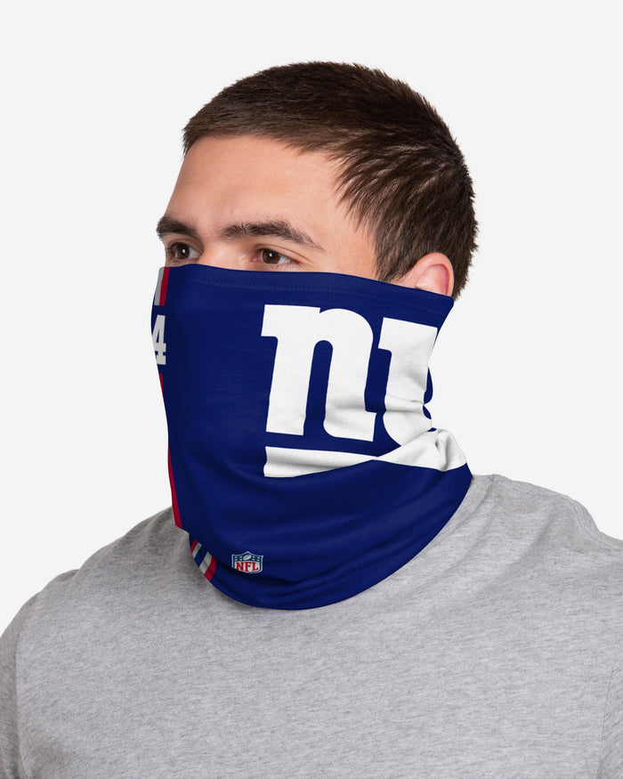 Dalvin Tomlinson New York Giants On-Field Sideline Logo Gaiter Scarf FOCO - FOCO.com