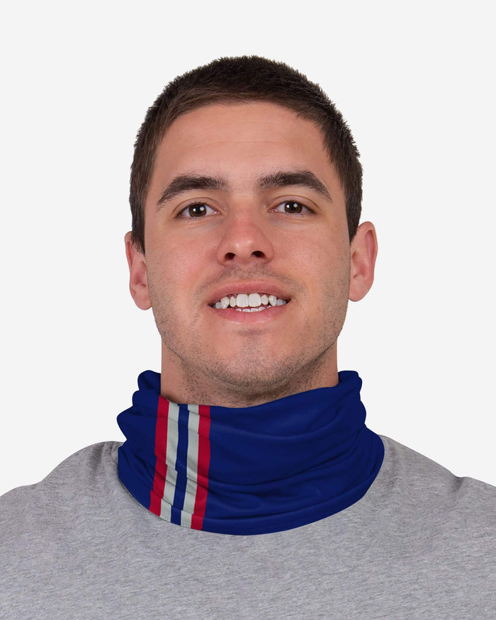 New York Giants On-Field Sideline Logo Gaiter Scarf FOCO - FOCO.com