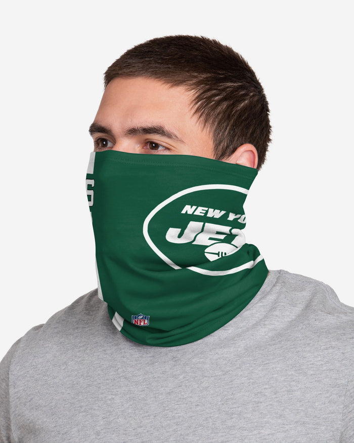 Le'Veon Bell New York Jets On-Field Sideline Logo Gaiter Scarf FOCO - FOCO.com