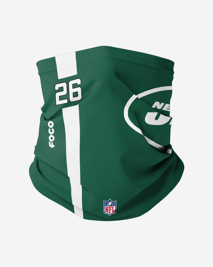 Le'Veon Bell New York Jets On-Field Sideline Logo Gaiter Scarf FOCO - FOCO.com