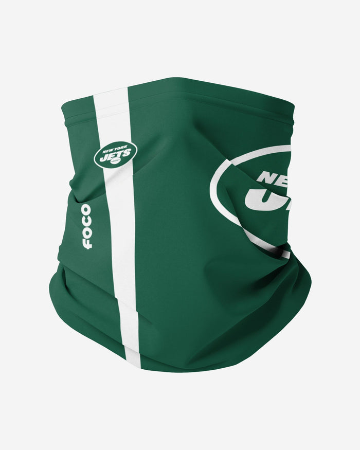 New York Jets On-Field Sideline Logo Gaiter Scarf FOCO Adult - FOCO.com