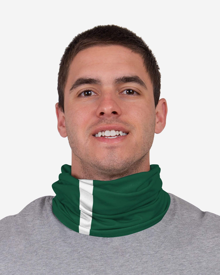 New York Jets On-Field Sideline Logo Gaiter Scarf FOCO - FOCO.com