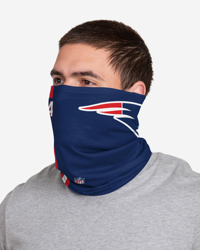 Stephon Gilmore New England Patriots On-Field Sideline Logo Gaiter Scarf FOCO - FOCO.com