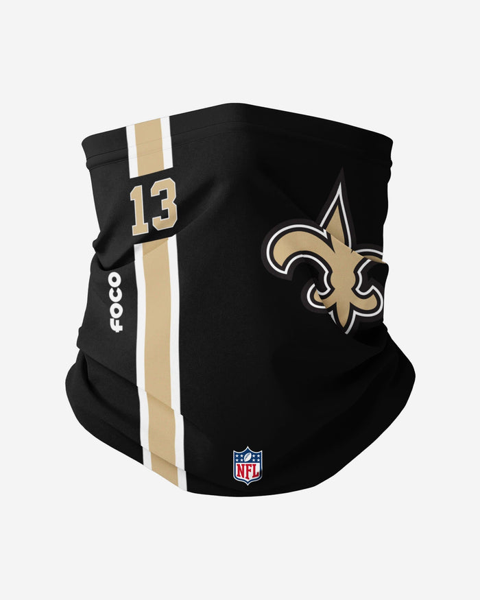 Michael Thomas New Orleans Saints On-Field Sideline Logo Gaiter Scarf FOCO - FOCO.com