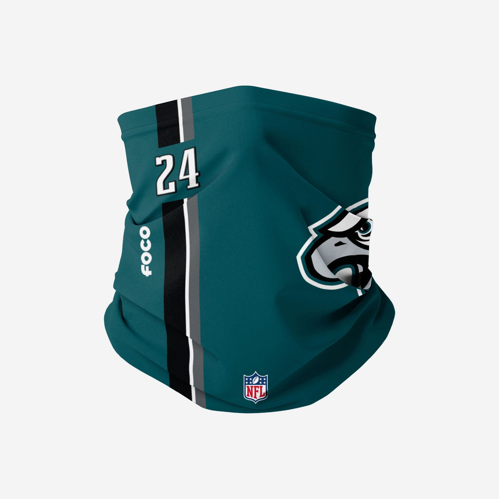 Darius Slay Philadelphia Eagles On-Field Sideline Logo Gaiter Scarf FOCO - FOCO.com