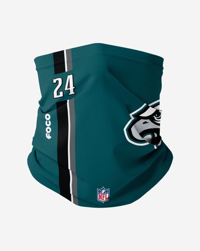 Darius Slay Philadelphia Eagles On-Field Sideline Logo Gaiter Scarf FOCO - FOCO.com