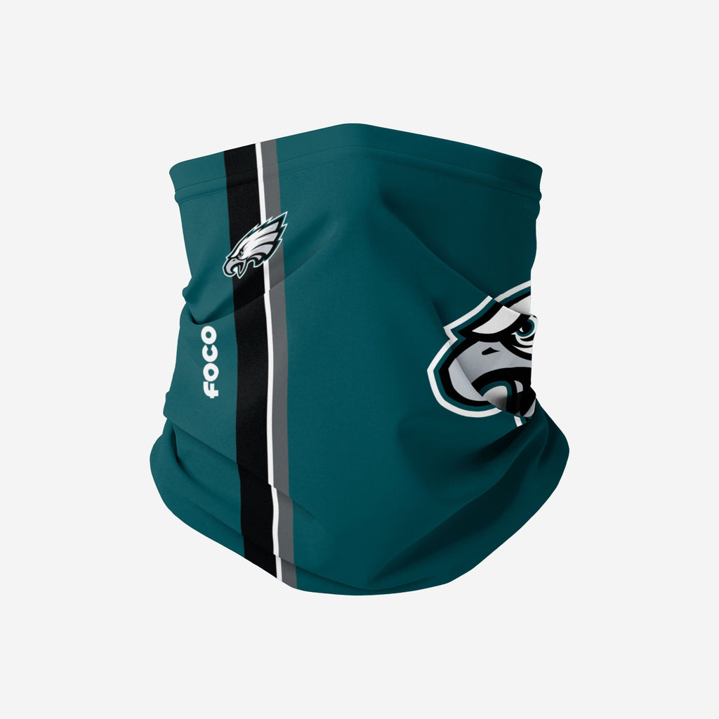 Philadelphia Eagles On-Field Sideline Logo Gaiter Scarf FOCO Adult - FOCO.com