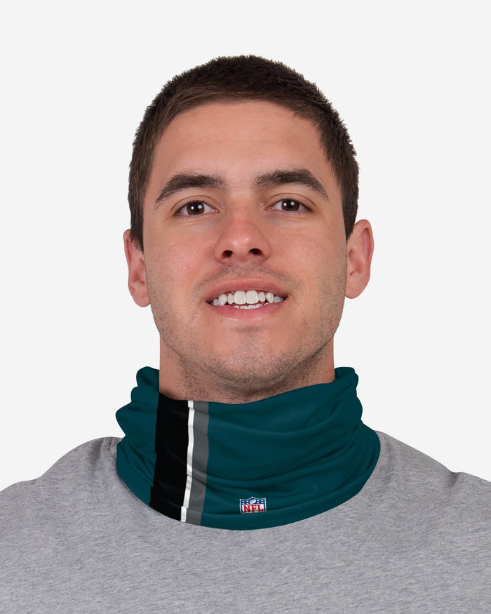 Carson Wentz Philadelphia Eagles On-Field Sideline Logo Gaiter Scarf FOCO - FOCO.com