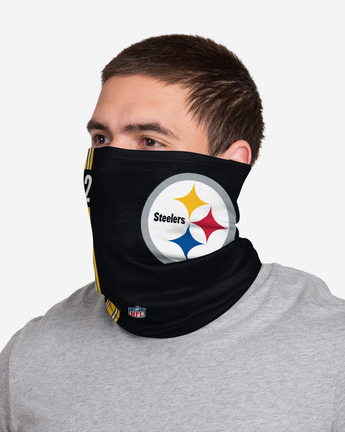 Steven Nelson Pittsburgh Steelers On-Field Sideline Logo Gaiter Scarf FOCO - FOCO.com