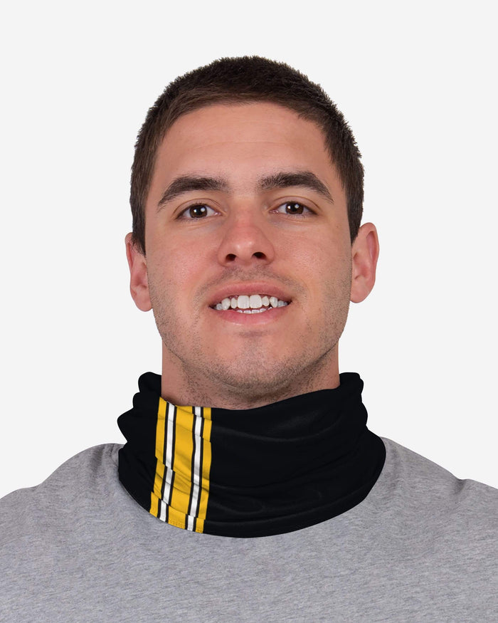 Pittsburgh Steelers On-Field Sideline Logo Gaiter Scarf FOCO - FOCO.com