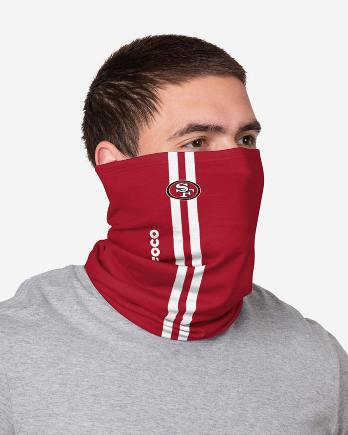 San Francisco 49ers On-Field Sideline Logo Gaiter Scarf FOCO - FOCO.com