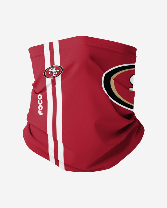 San Francisco 49ers On-Field Sideline Logo Gaiter Scarf FOCO Adult - FOCO.com