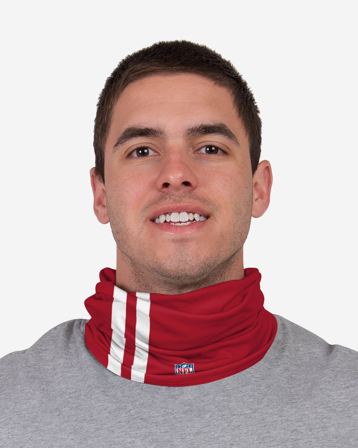 Deebo Samuel San Francisco 49ers On-Field Sideline Logo Gaiter Scarf FOCO - FOCO.com
