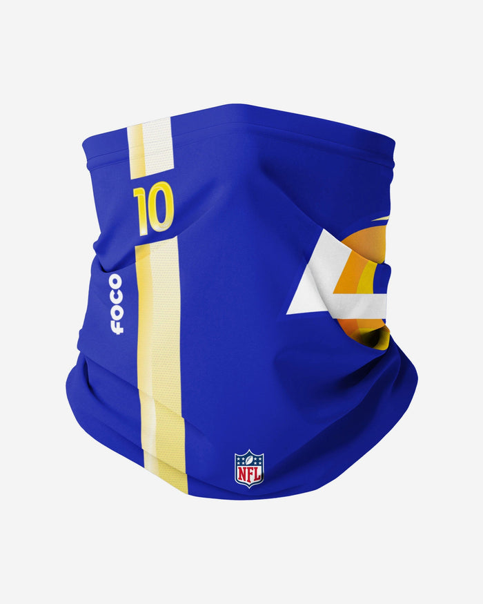 Cooper Kupp Los Angeles Rams On-Field Sideline Logo Gaiter Scarf FOCO - FOCO.com