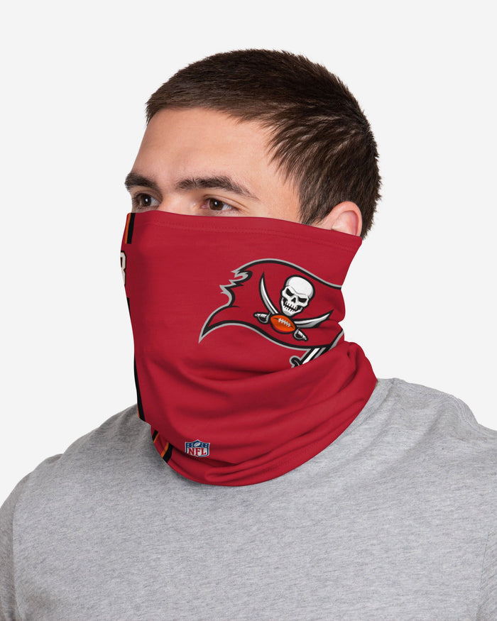 Bradley Pinion Tampa Bay Buccaneers On-Field Sideline Logo Gaiter Scarf FOCO - FOCO.com