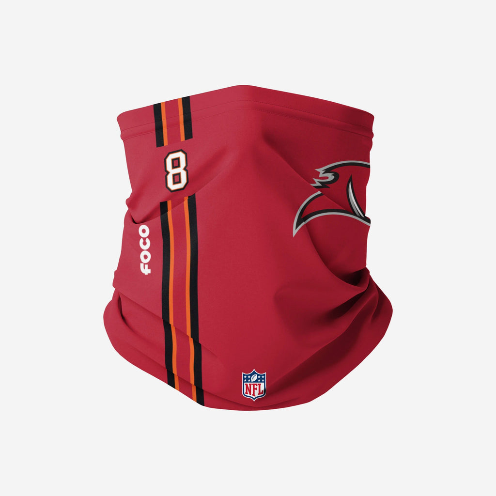 Bradley Pinion Tampa Bay Buccaneers On-Field Sideline Logo Gaiter Scarf FOCO - FOCO.com