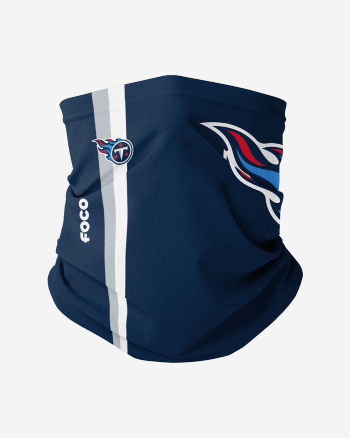 Tennessee Titans On-Field Sideline Logo Gaiter Scarf FOCO Adult - FOCO.com