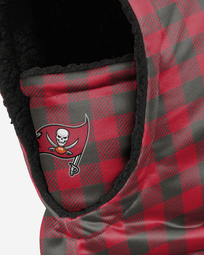 Tampa Bay Buccaneers Plaid Hooded Gaiter FOCO - FOCO.com