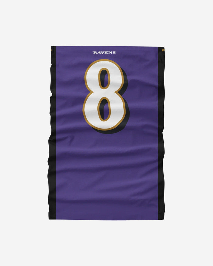 Lamar Jackson Baltimore Ravens Gaiter Scarf FOCO - FOCO.com