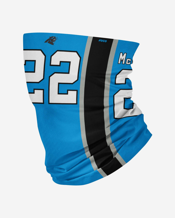 Christian McCaffrey Carolina Panthers Gaiter Scarf FOCO - FOCO.com