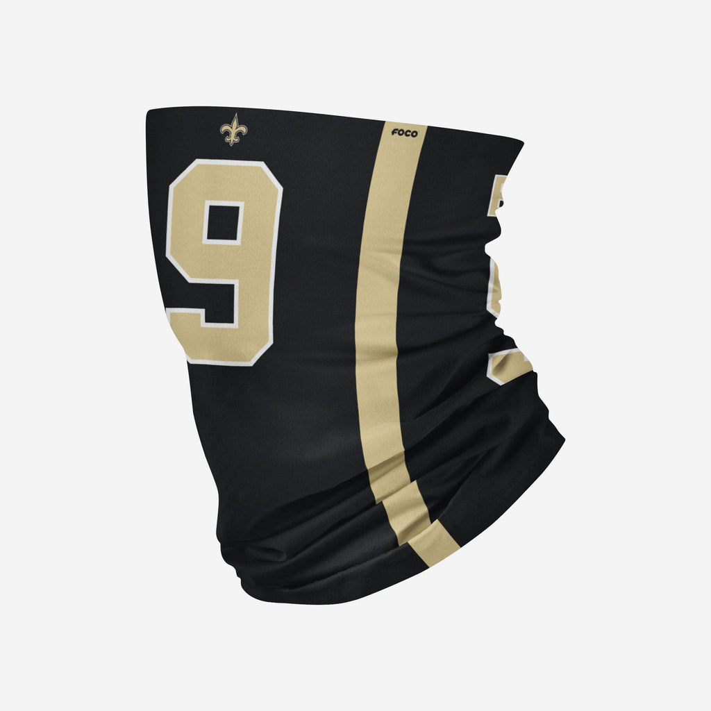 Drew Brees New Orleans Saints Gaiter Scarf FOCO - FOCO.com