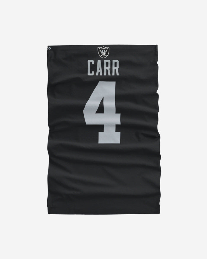Derek Carr Las Vegas Raiders Gaiter Scarf FOCO - FOCO.com