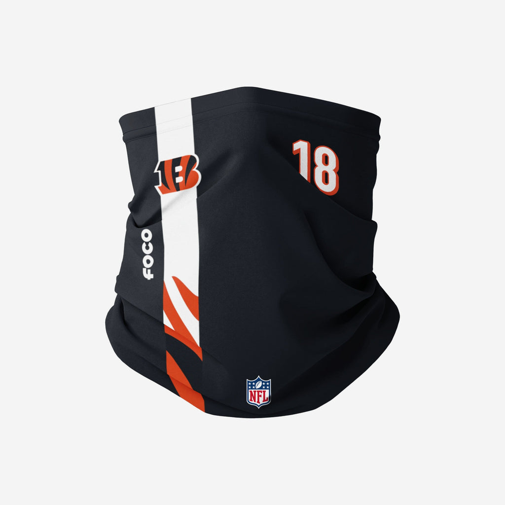 AJ Green Cincinnati Bengals On-Field Sideline Gaiter Scarf FOCO - FOCO.com