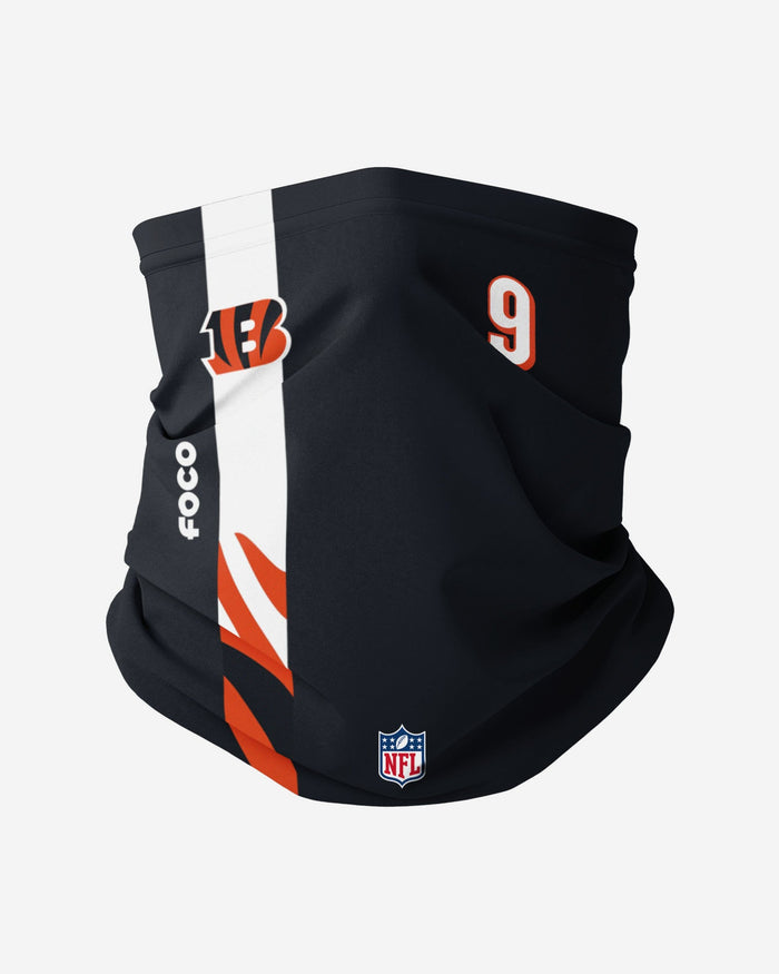 Joe Burrow Cincinnati Bengals On-Field Sideline Gaiter Scarf FOCO - FOCO.com