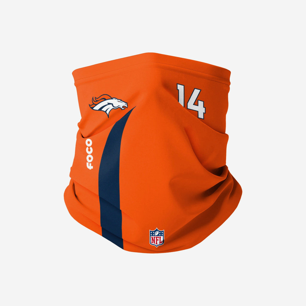 Courtland Sutton Denver Broncos On-Field Sideline Gaiter Scarf FOCO - FOCO.com