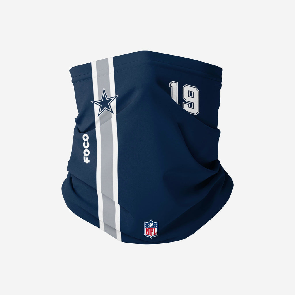 Amari Cooper Dallas Cowboys On-Field Sideline Gaiter Scarf FOCO - FOCO.com