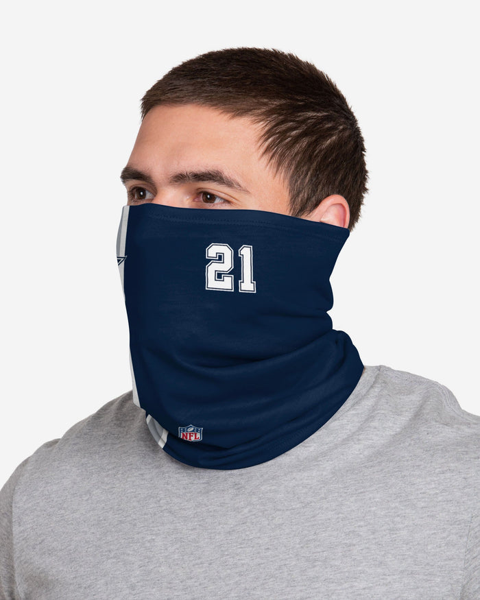 Ezekiel Elliott Dallas Cowboys On-Field Sideline Gaiter Scarf FOCO - FOCO.com