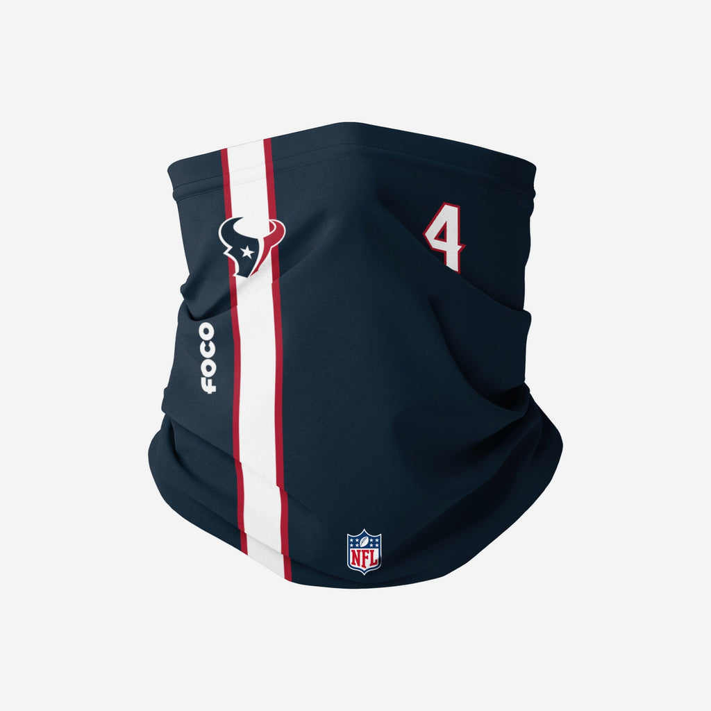 Deshaun Watson Houston Texans On-Field Sideline Gaiter Scarf FOCO - FOCO.com