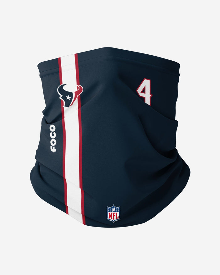 Deshaun Watson Houston Texans On-Field Sideline Gaiter Scarf FOCO - FOCO.com