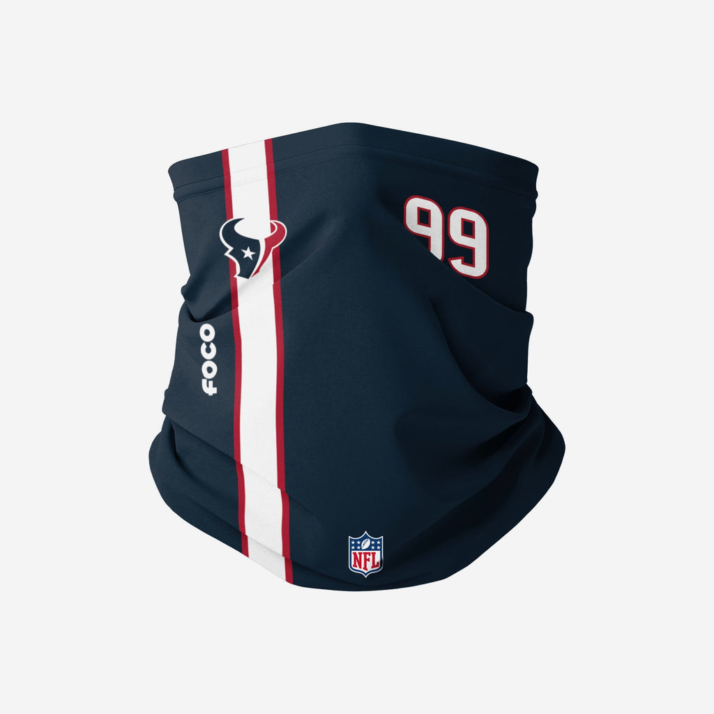 JJ Watt Houston Texans On-Field Sideline Gaiter Scarf FOCO - FOCO.com