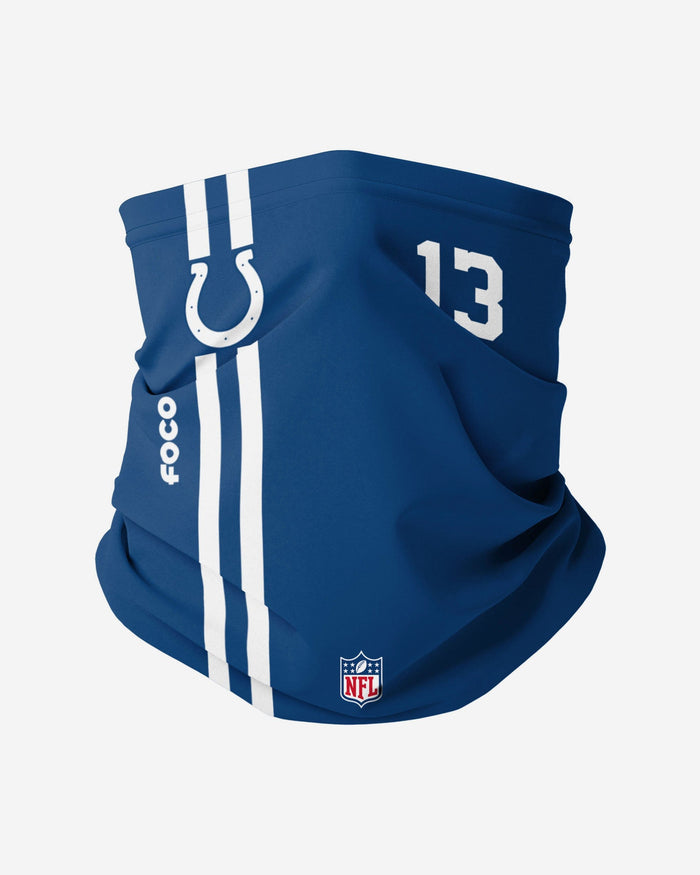 TY Hilton Indianapolis Colts On-Field Sideline Gaiter Scarf FOCO - FOCO.com