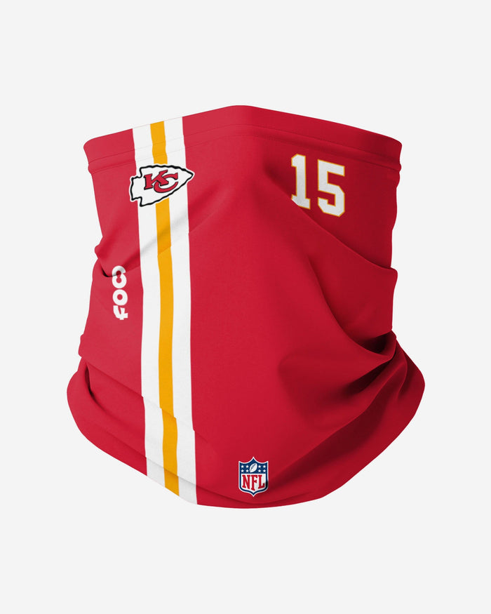 Patrick Mahomes Kansas City Chiefs On-Field Sideline Gaiter Scarf FOCO - FOCO.com