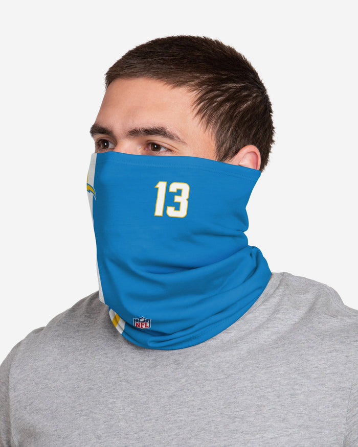 Keenan Allen Los Angeles Chargers On-Field Sideline Gaiter Scarf FOCO - FOCO.com