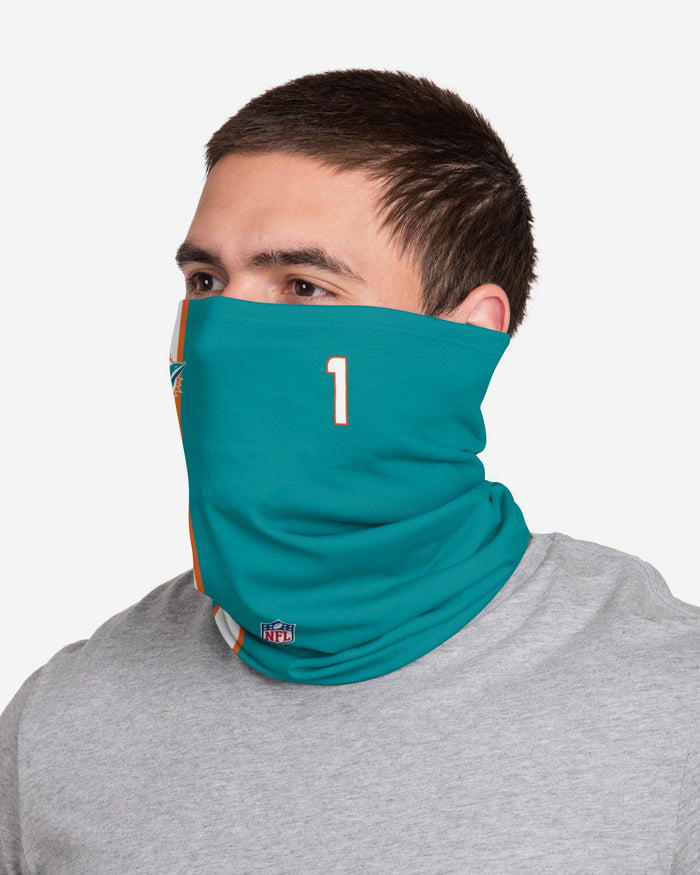 Tua Tagovailoa Miami Dolphins On-Field Sideline Gaiter Scarf FOCO - FOCO.com