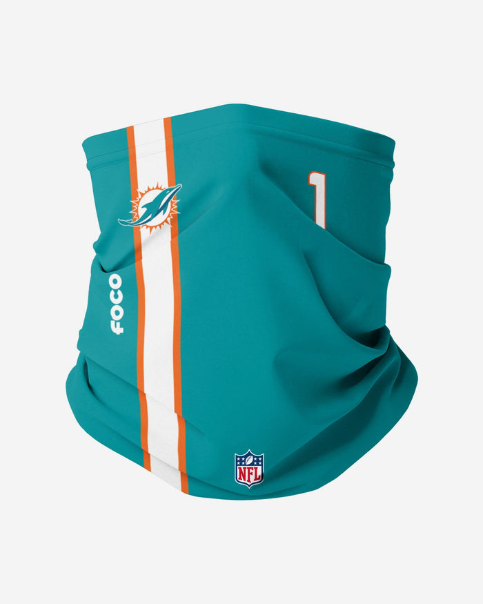 Tua Tagovailoa Miami Dolphins On-Field Sideline Gaiter Scarf FOCO - FOCO.com