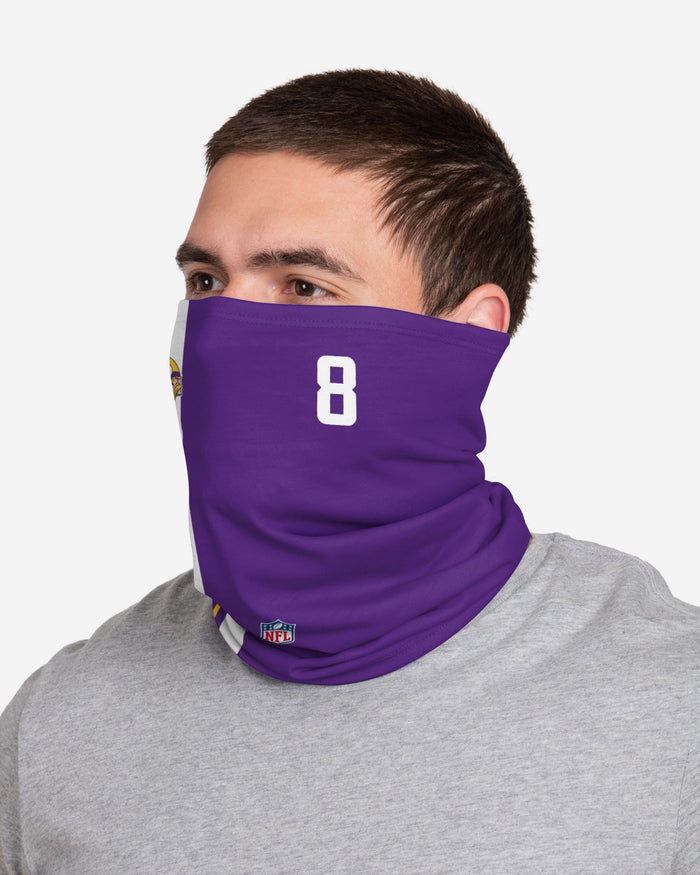 Kirk Cousins Minnesota Vikings On-Field Sideline Gaiter Scarf FOCO - FOCO.com