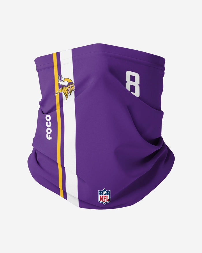 Kirk Cousins Minnesota Vikings On-Field Sideline Gaiter Scarf FOCO - FOCO.com