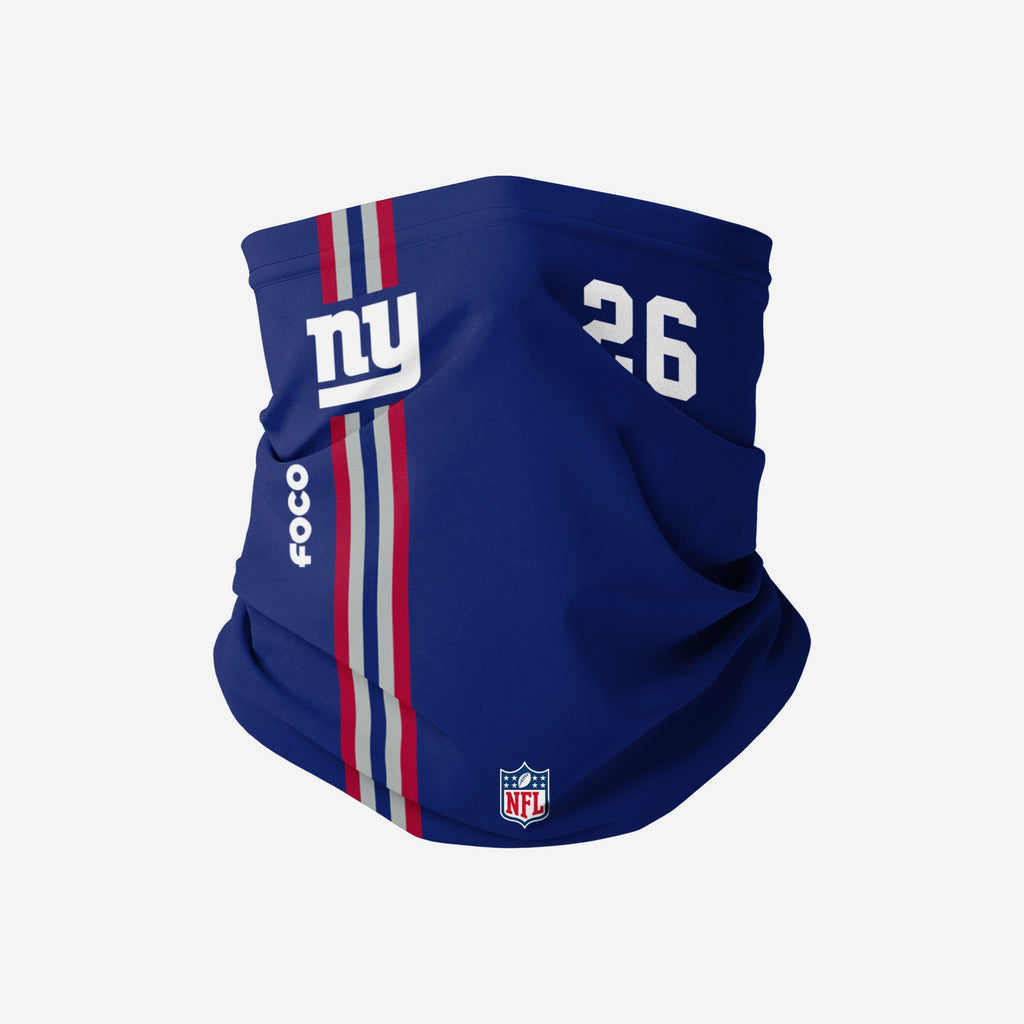 Saquon Barkley New York Giants On-Field Sideline Gaiter Scarf FOCO - FOCO.com