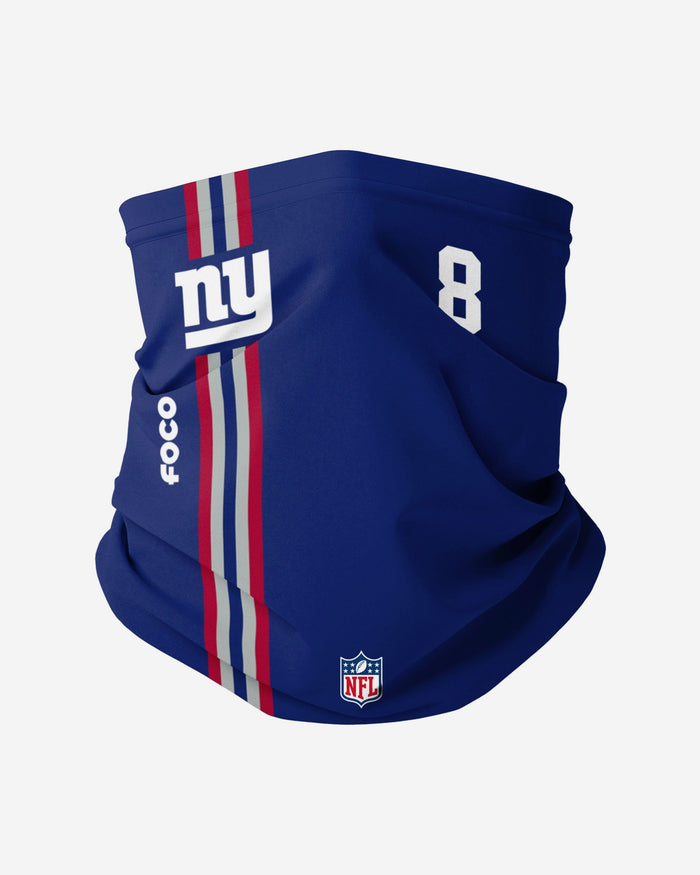 Daniel Jones New York Giants On-Field Sideline Gaiter Scarf FOCO - FOCO.com