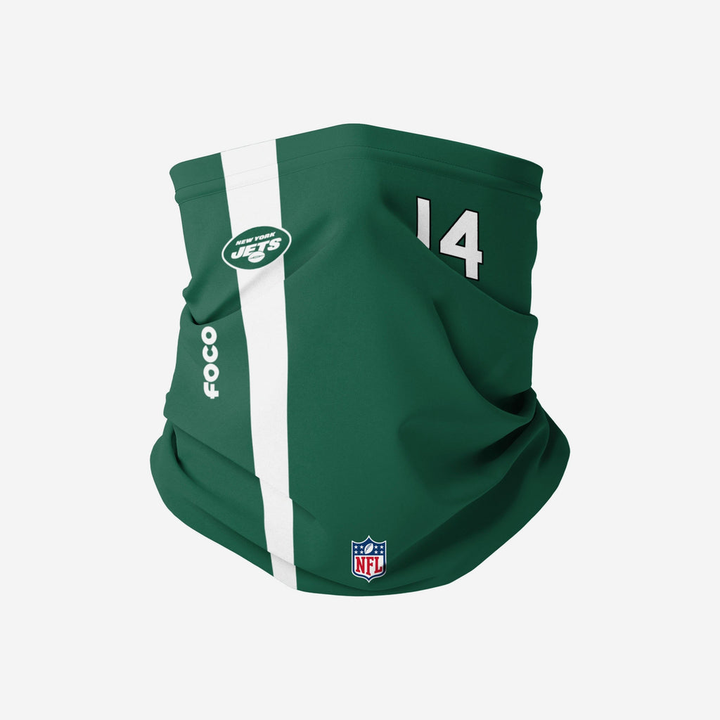 Sam Darnold New York Jets On-Field Sideline Gaiter Scarf FOCO - FOCO.com