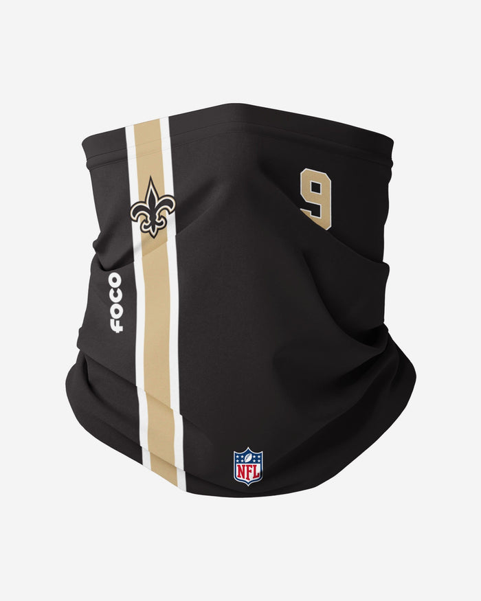 Drew Brees New Orleans Saints On-Field Sideline Gaiter Scarf FOCO - FOCO.com