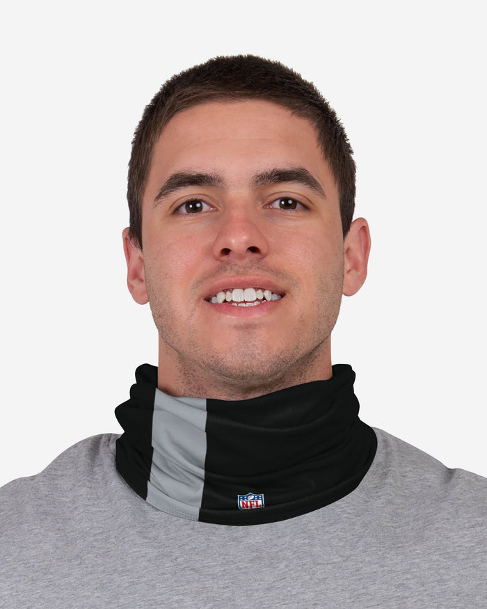 Darren Waller Las Vegas Raiders On-Field Sideline Gaiter Scarf FOCO - FOCO.com