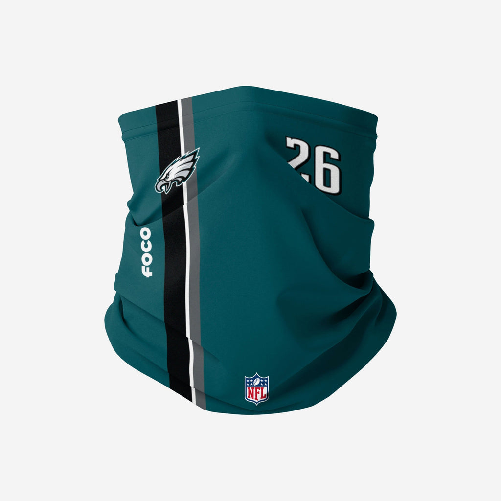 Miles Sanders Philadelphia Eagles On-Field Sideline Gaiter Scarf FOCO - FOCO.com