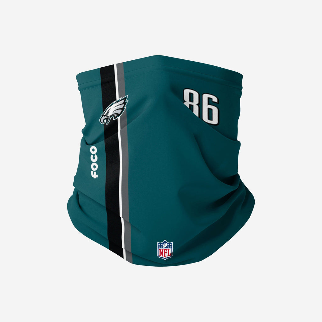 Zach Ertz Philadelphia Eagles On-Field Sideline Gaiter Scarf FOCO - FOCO.com